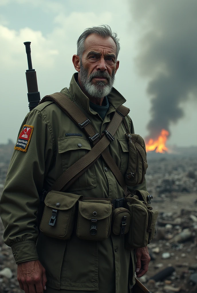 A man age 52 soldier and he was betrayed and stabbed by his team right in the heart