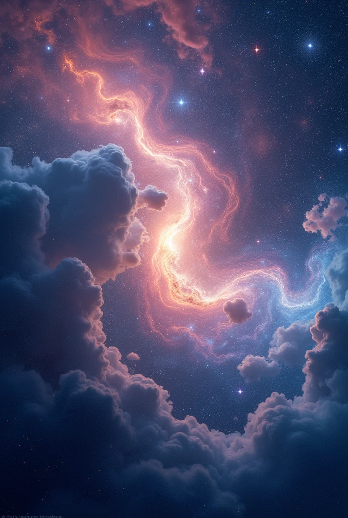 Create a galaxy wallpaper