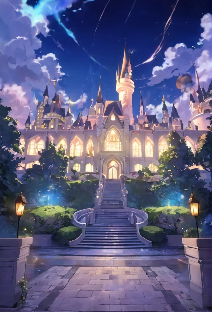 Magical academy view