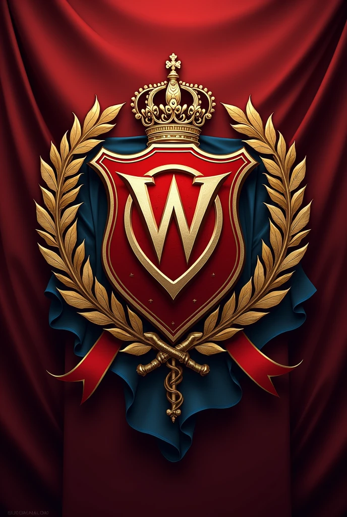 Generate a logo for a high school class that completed 5 years of graduating. The promotion is called wonder squad.
Without characters WONDER SQUAD 2019 5 years Give it a more imperial touch like the shield of Peru 