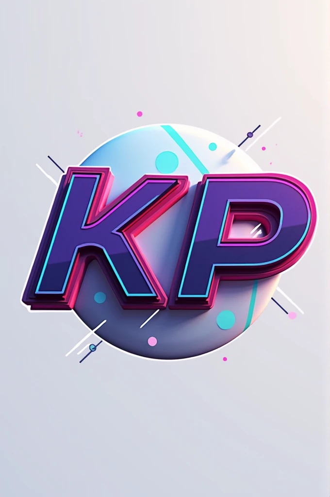 Logo for you tube channel KP