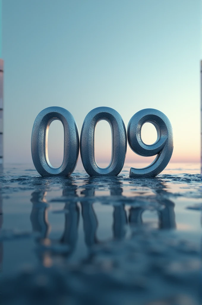 Create a wallpaper of 009 number