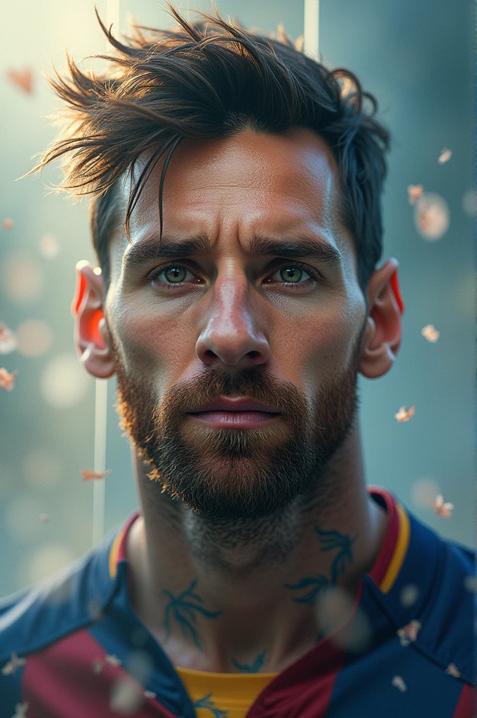 Danish zehen with lionel messi