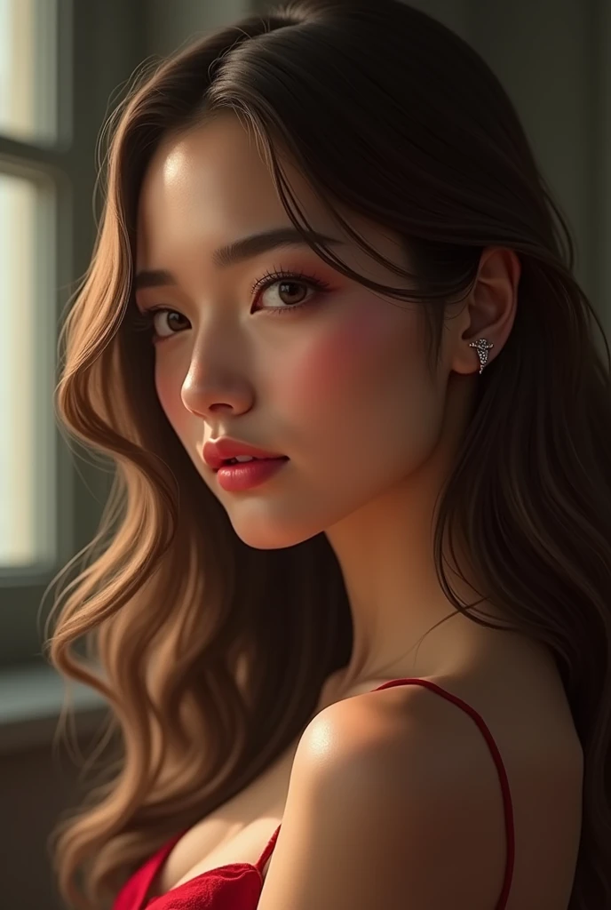 Sexy 25 years girl long air