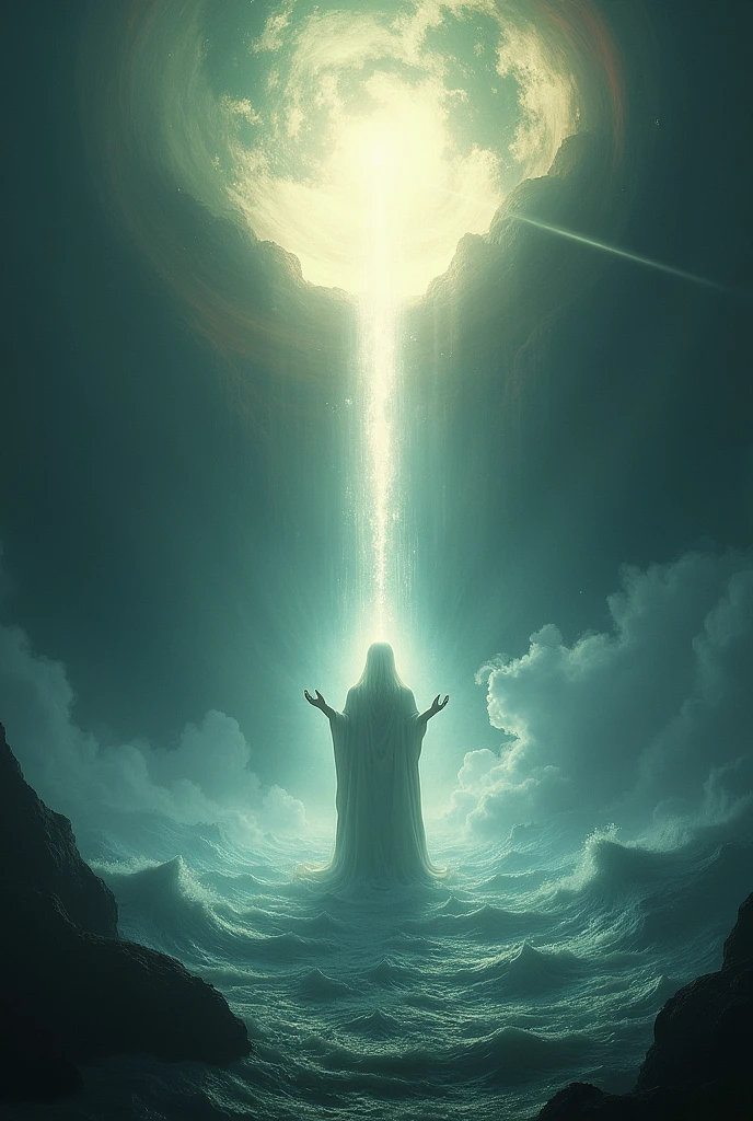 And God made the firmament, and separated the waters which were under the firmament from the waters which were above the firmament.. And so it was