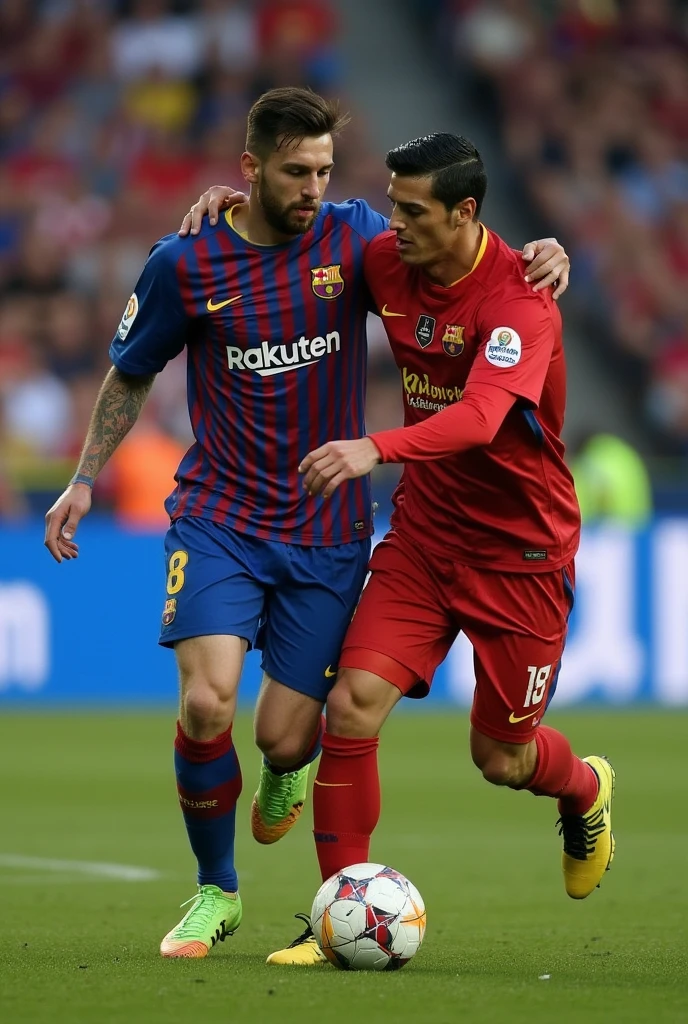 Messi sucking Cristiano Ronaldo Dick 