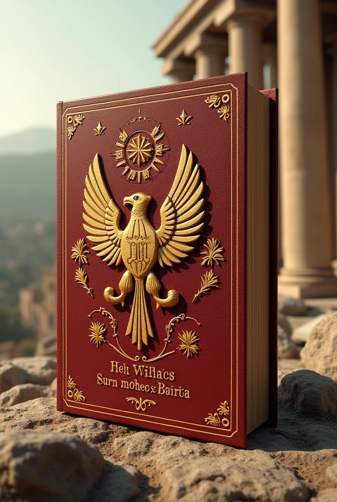 Create a book with the flag of Macedonia written the world in antiquity
