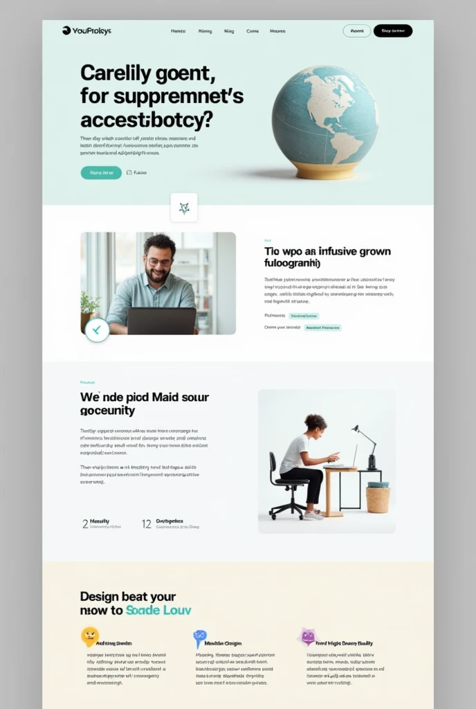 Create images of websites optimized for colour blindness and dsylexia accessibilities