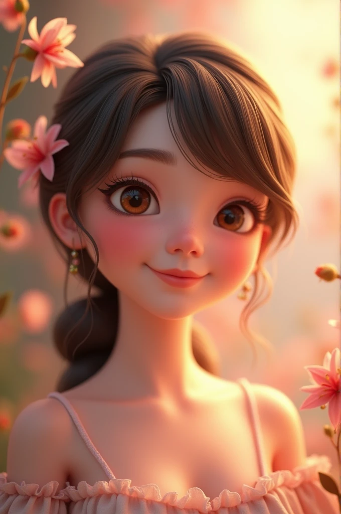 I want a very beautiful 3D image to wish Pagli's birthday and love