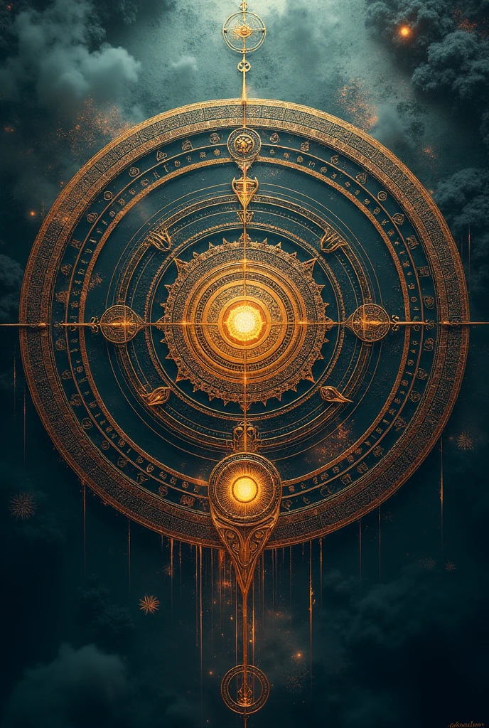 Create a 4k wallpaper for my android smartphone in Indian and gothic combined circular mandala style on abstract surreal phenomena