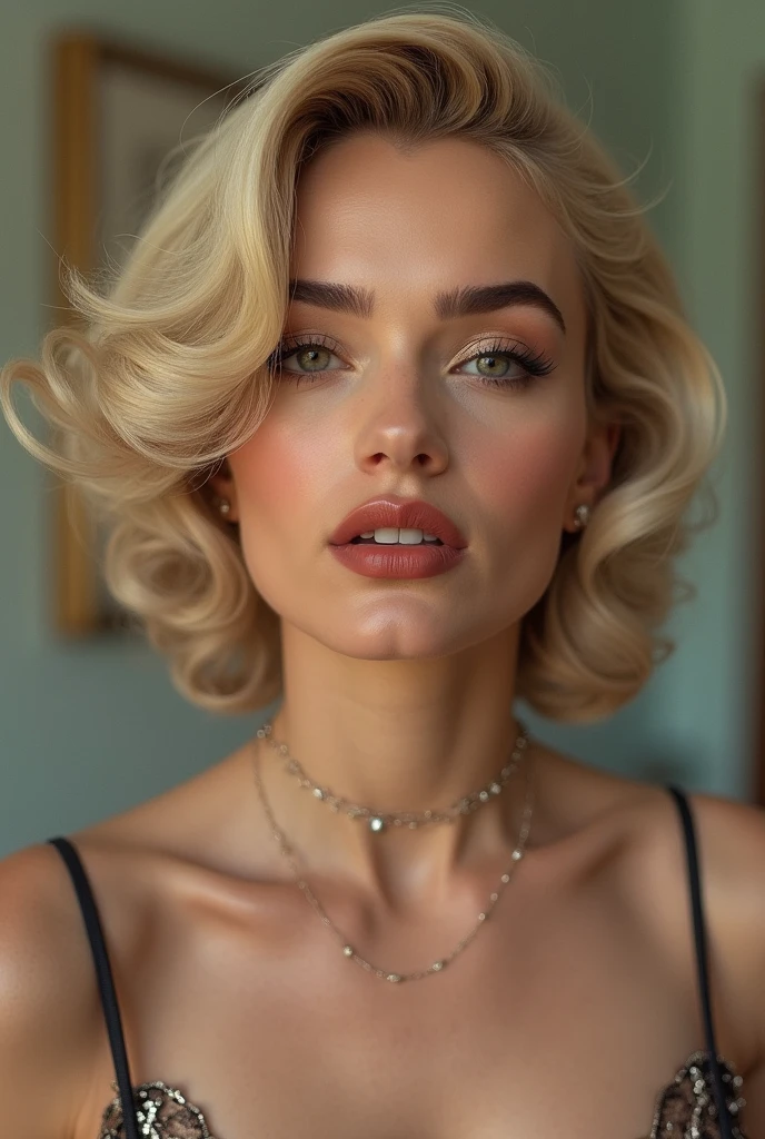 ana de armas as evelyn hugo with dyed blonde hair as marilyn monroe