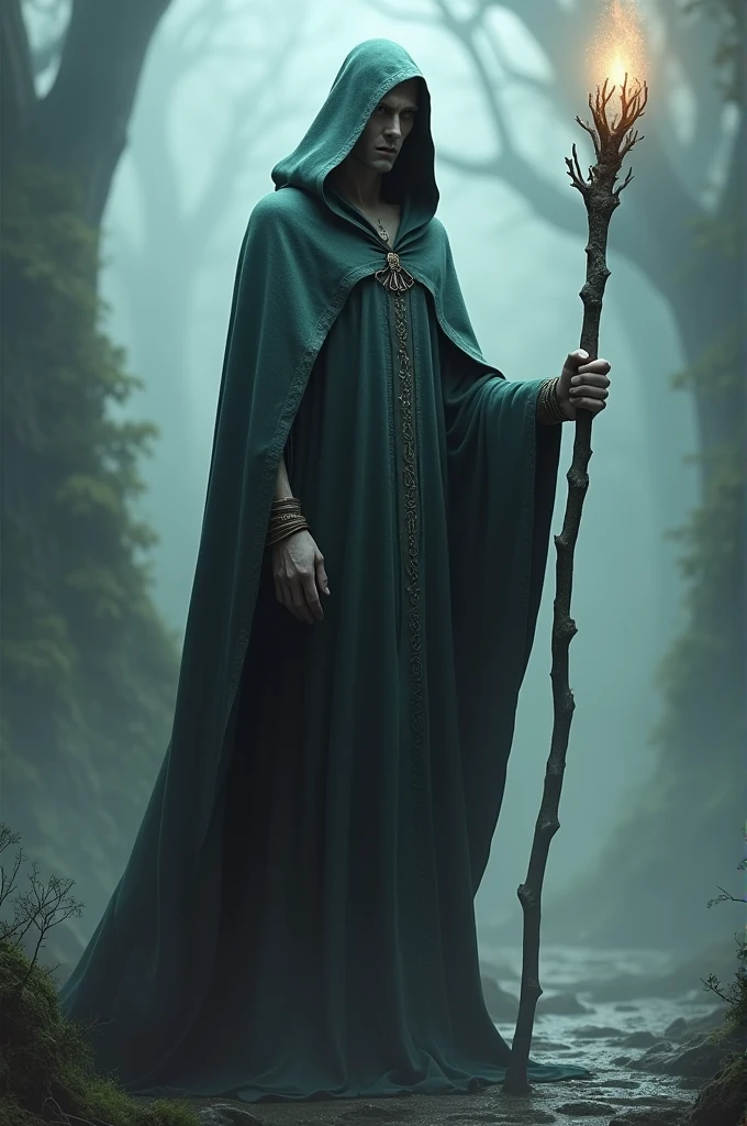 A tall skinny wizard