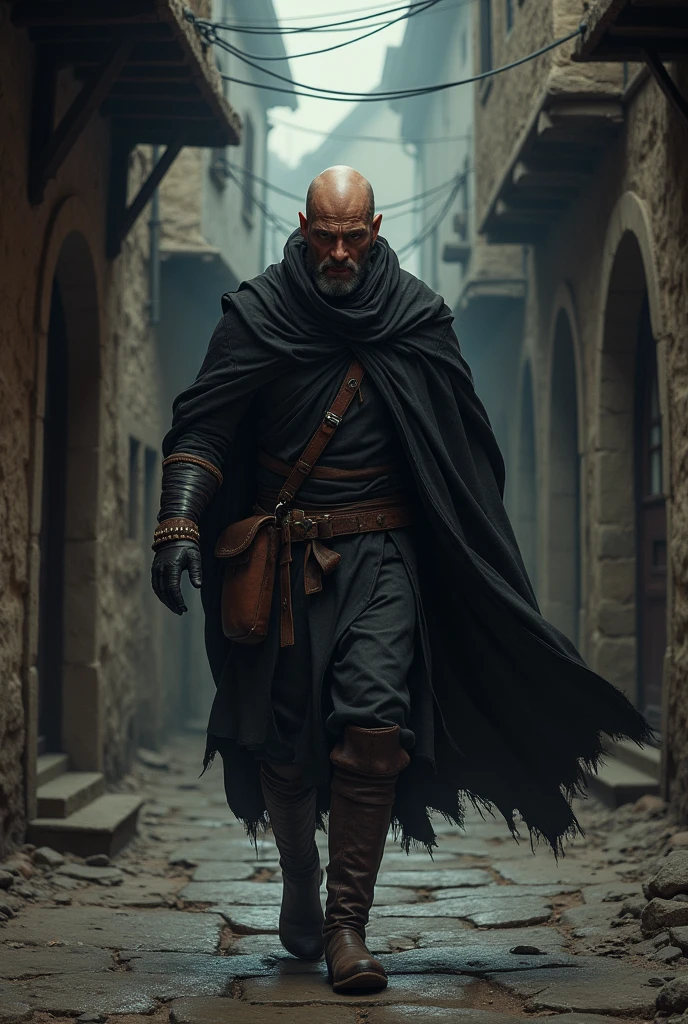 Medieval Bald Thief