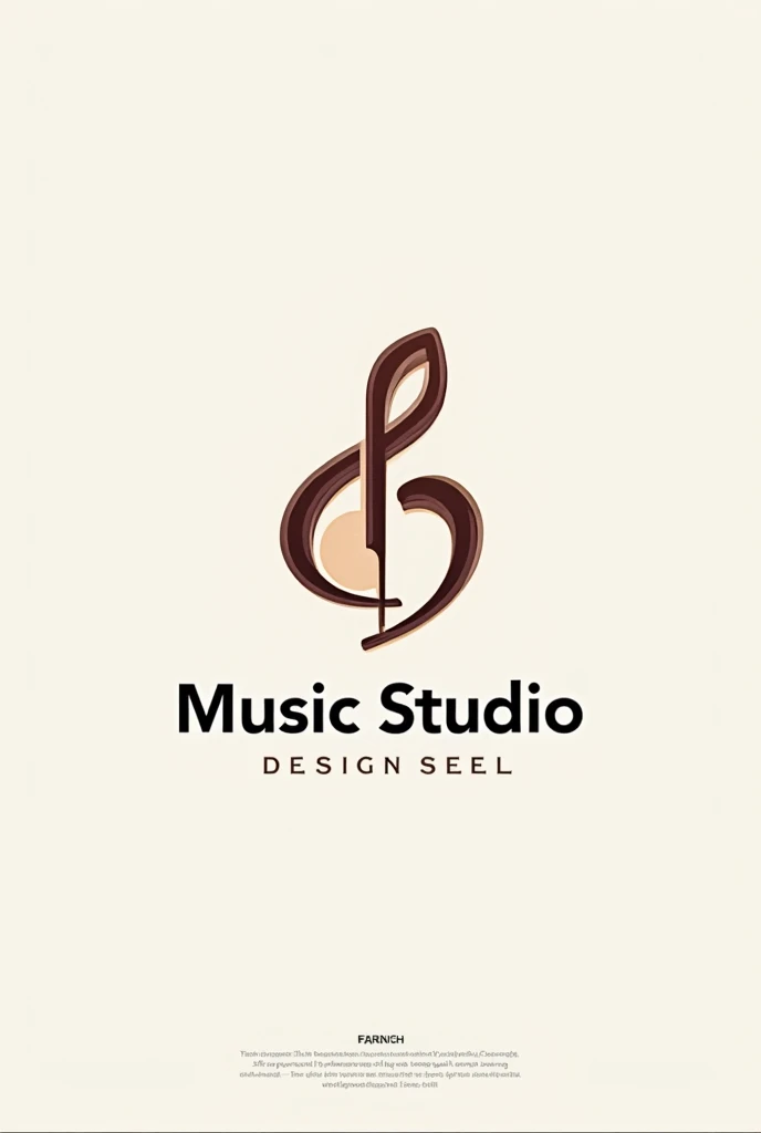 Create a logot for D Music Studio