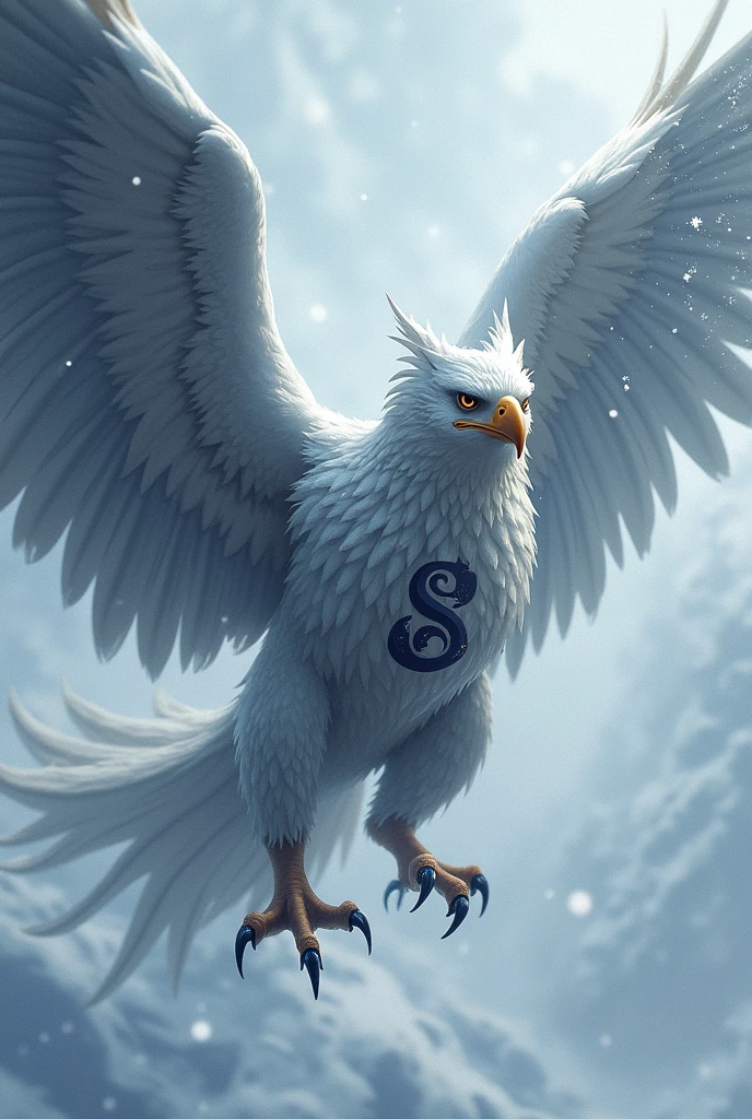 Blizzard Griffins with big letter "SOPHOMORES". Dont cut the wings. It is for intramurals 2024. Still the wings are cut. You dont get my point
