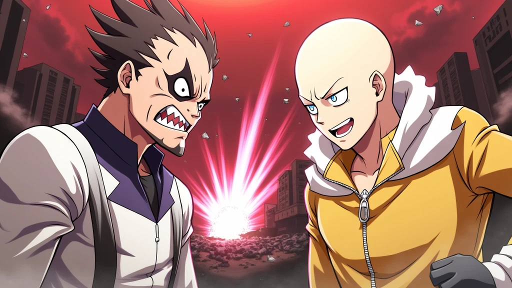 Saitama vs Ryomen Sukuna