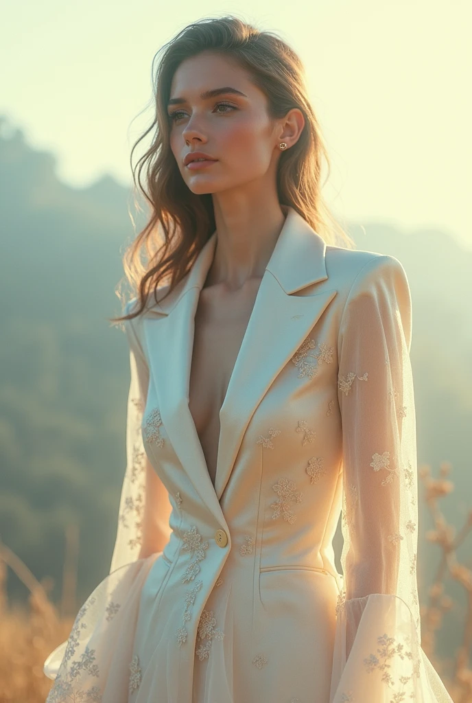Dreamy tuxedo for women