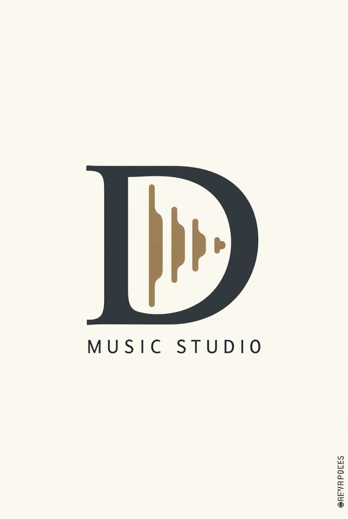 Create a new logo for 'D Music Studio'