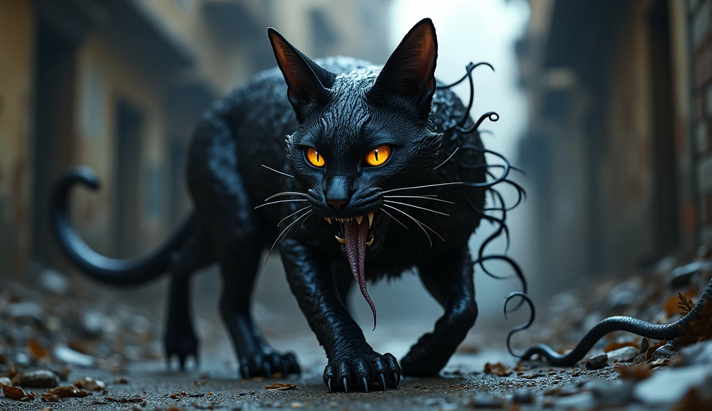 Black cat version of Venom