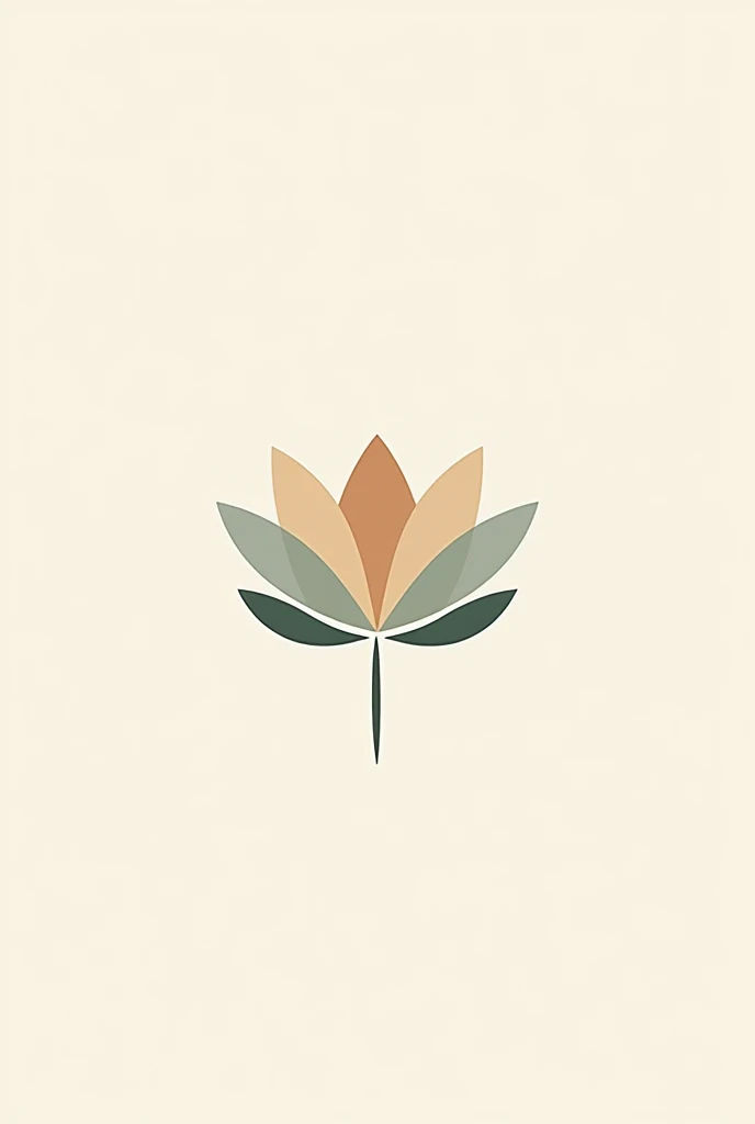 MINIMALIST VECTOR LOTUS FLOWER DRAWING