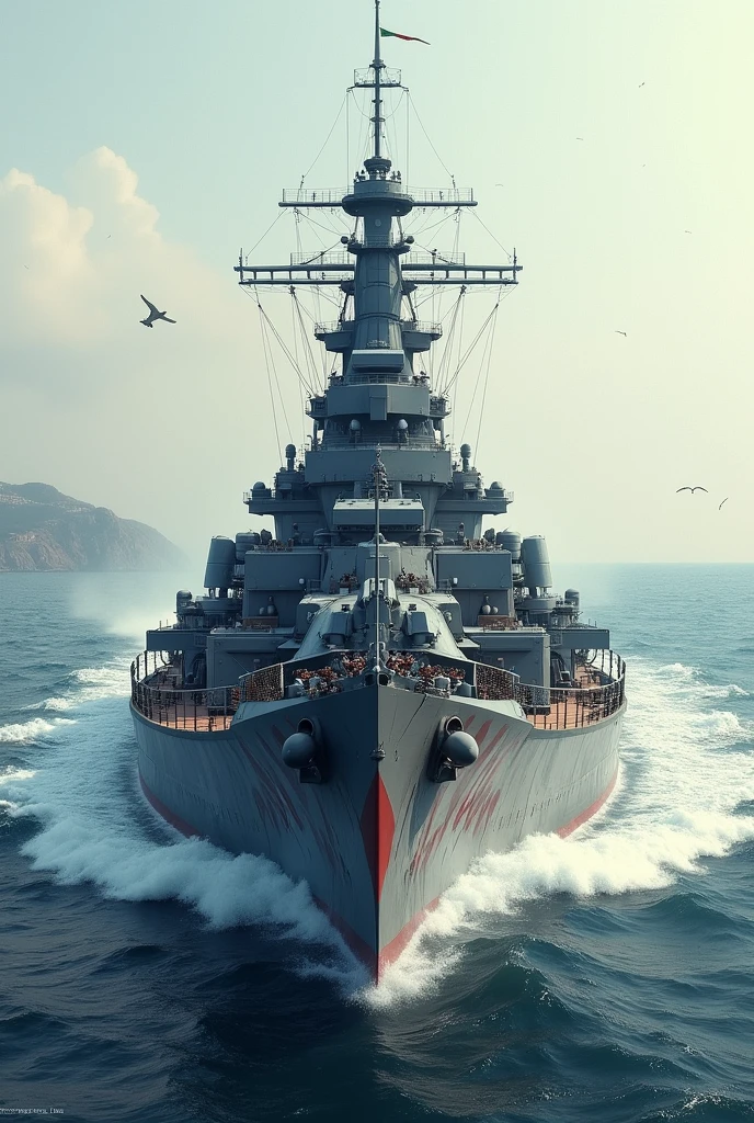 Italian armed ship 