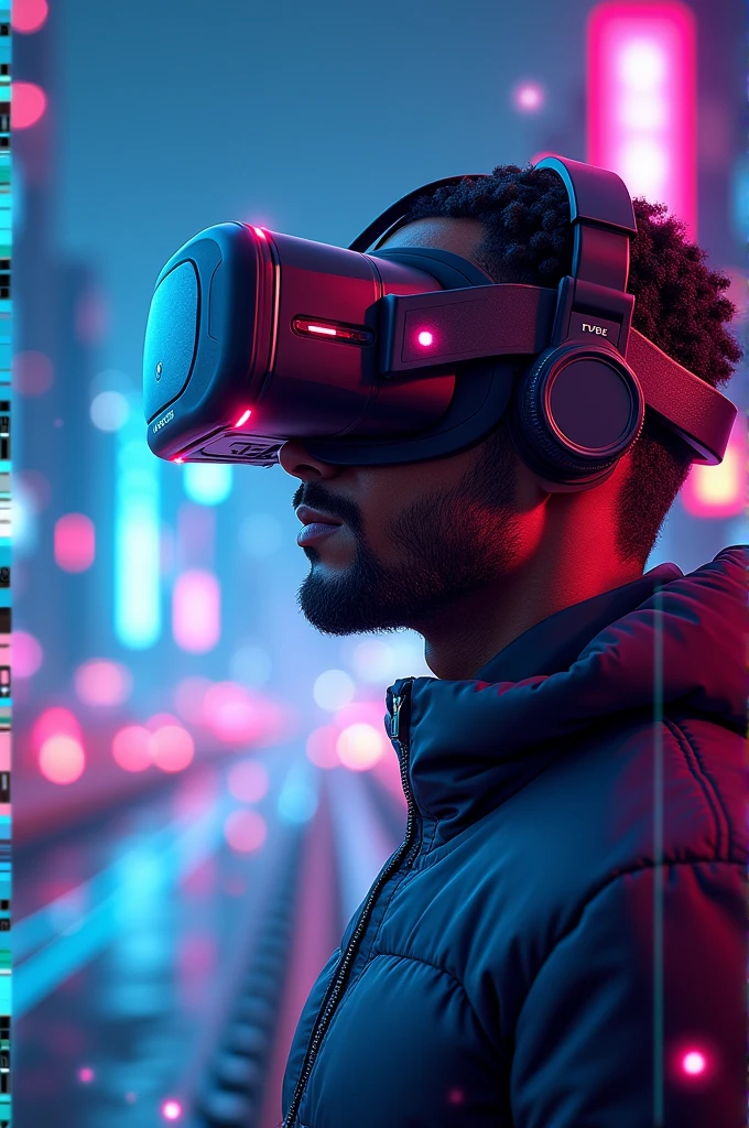 Make me a banner image for a group called vr micelle



