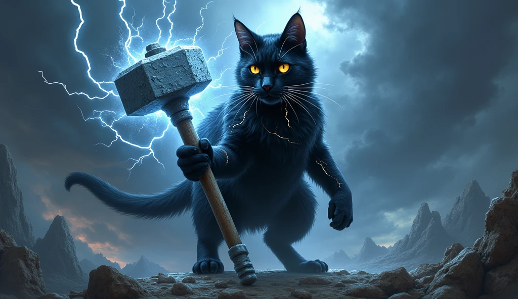 Black cat version of Thor