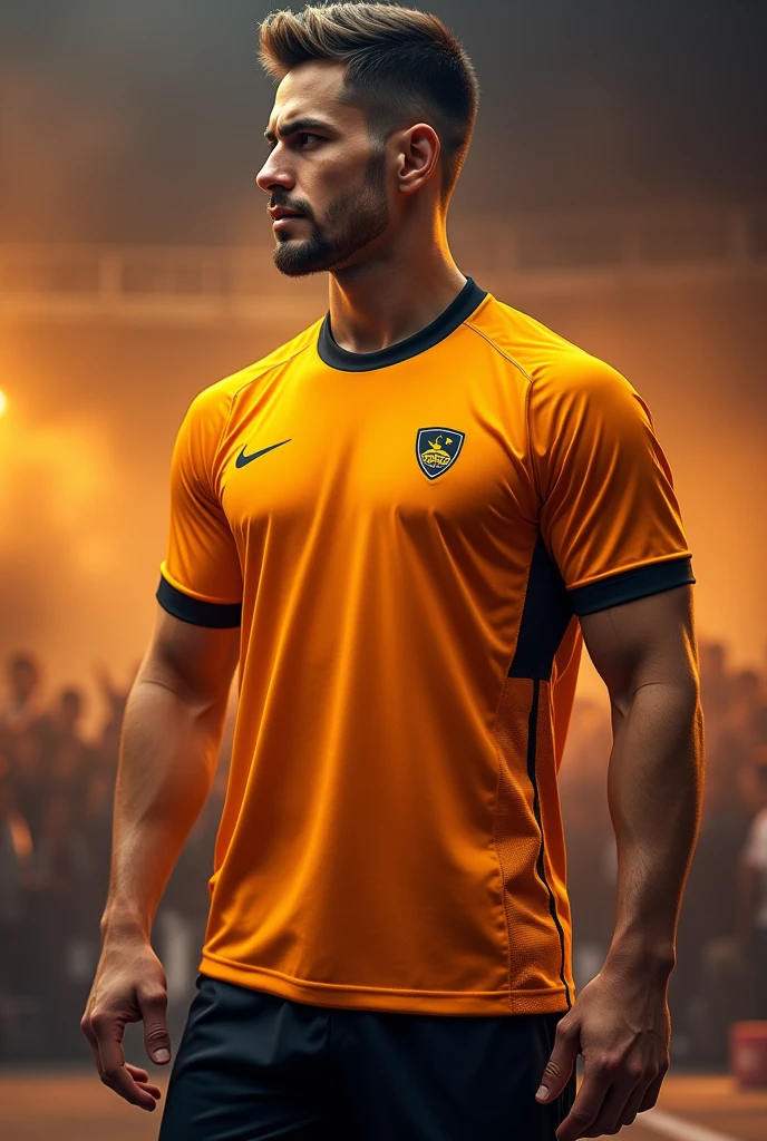 Saffron colour eSports jersy
