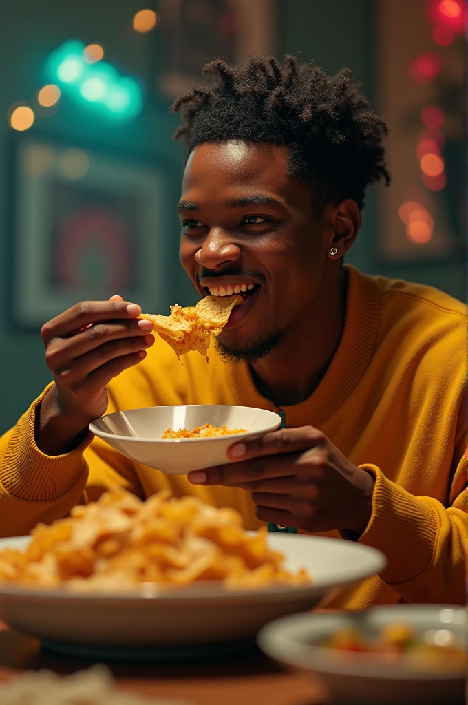 Imagine Frank Ocean eating nachos