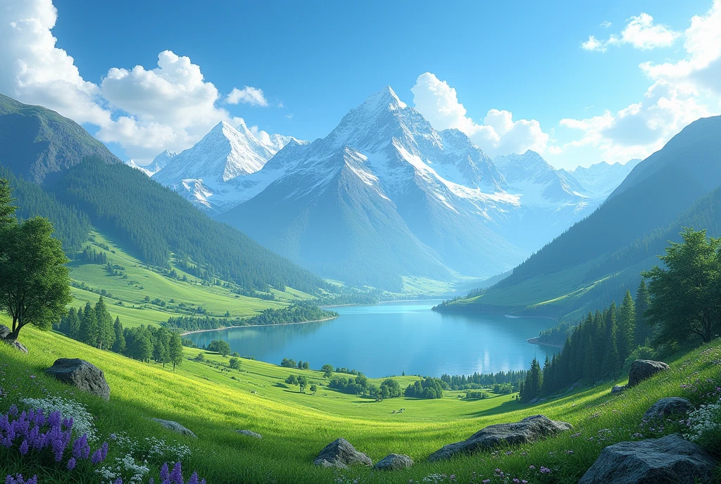 Create a 4k photorealistic wallpaper for android smartphone on nature photography with a beautiful background