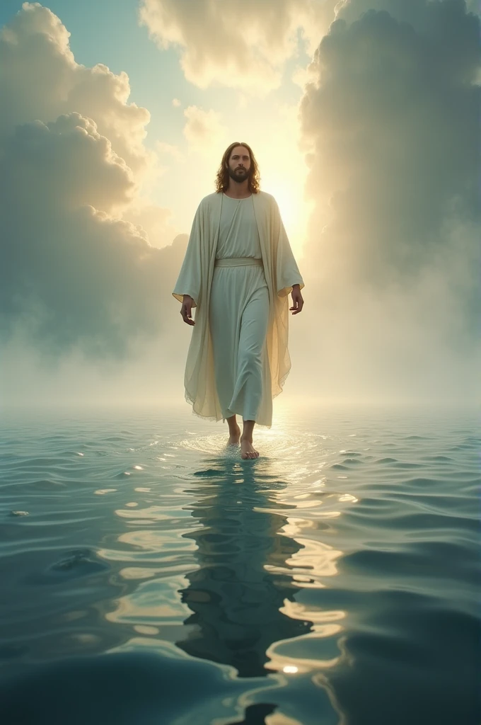 Jesus on the water