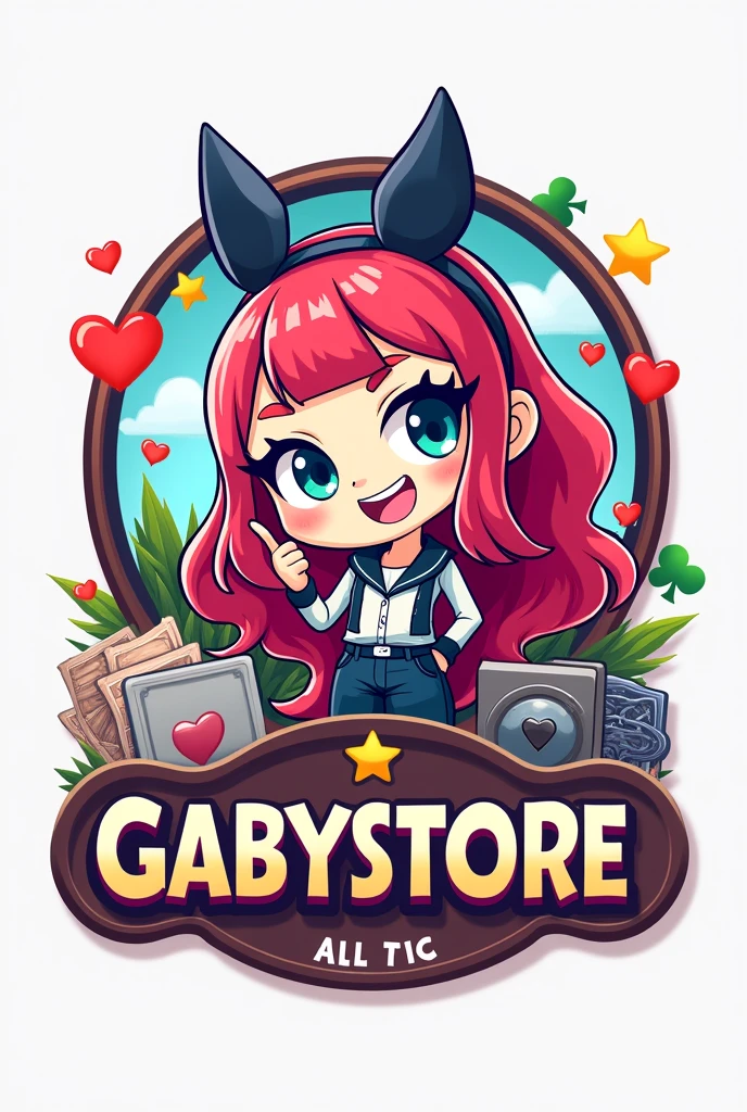 GabyStore logo tcg playing cards
