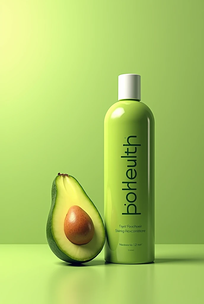 (photorealism:1.2), avocado, hair product, shampoo, Brand: palthealth