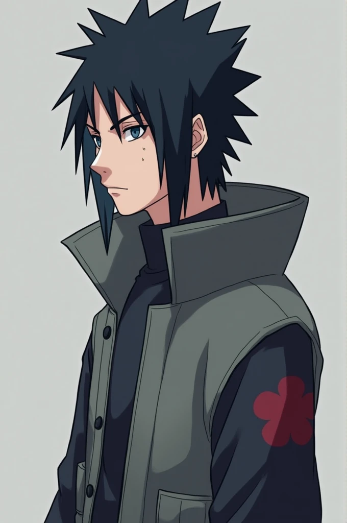 Create a male character like Sasuke from Naruto.