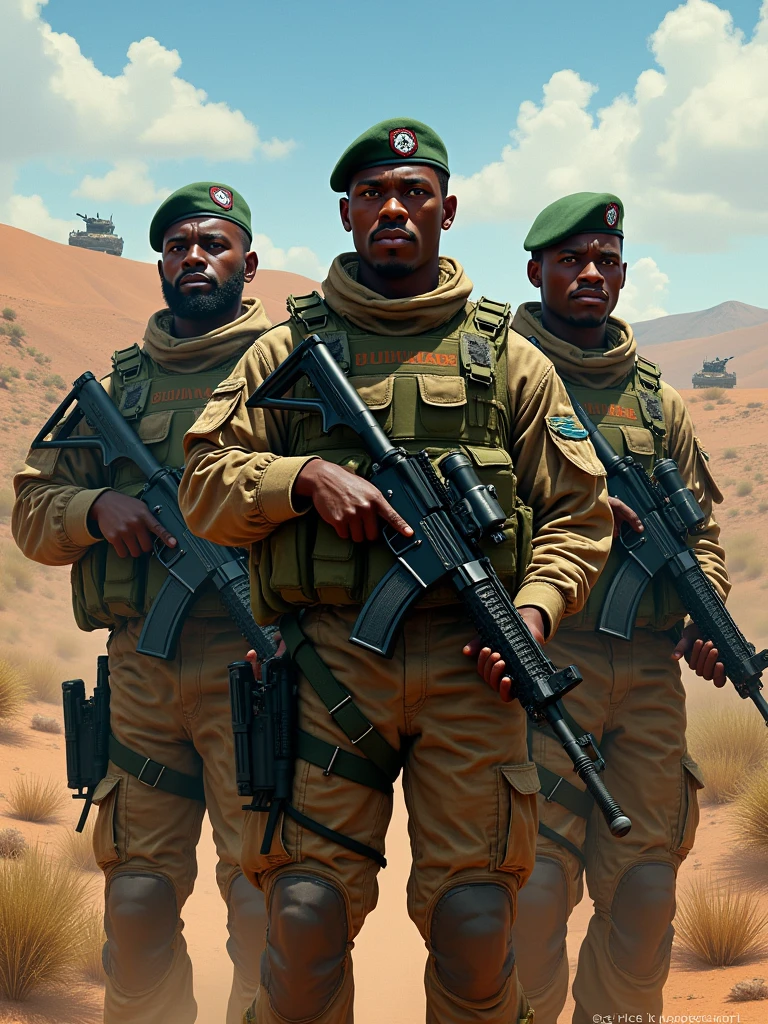 Create a Burkina Faso military