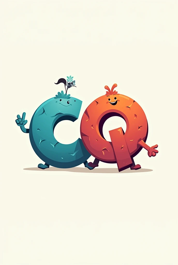 Logo of a board game called ConjugaQuest, with large, eye-catching letters