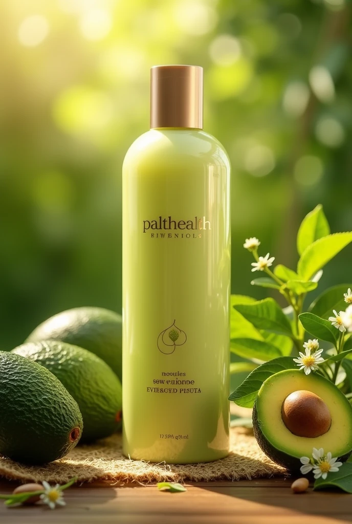 in Spanish avocado, hair product, shampoo, Brand: palthealth
