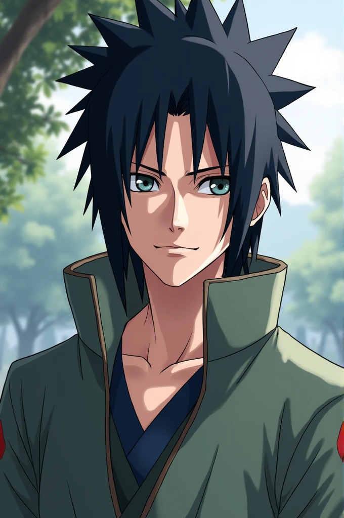 Create a male character like Sasuke from Naruto.