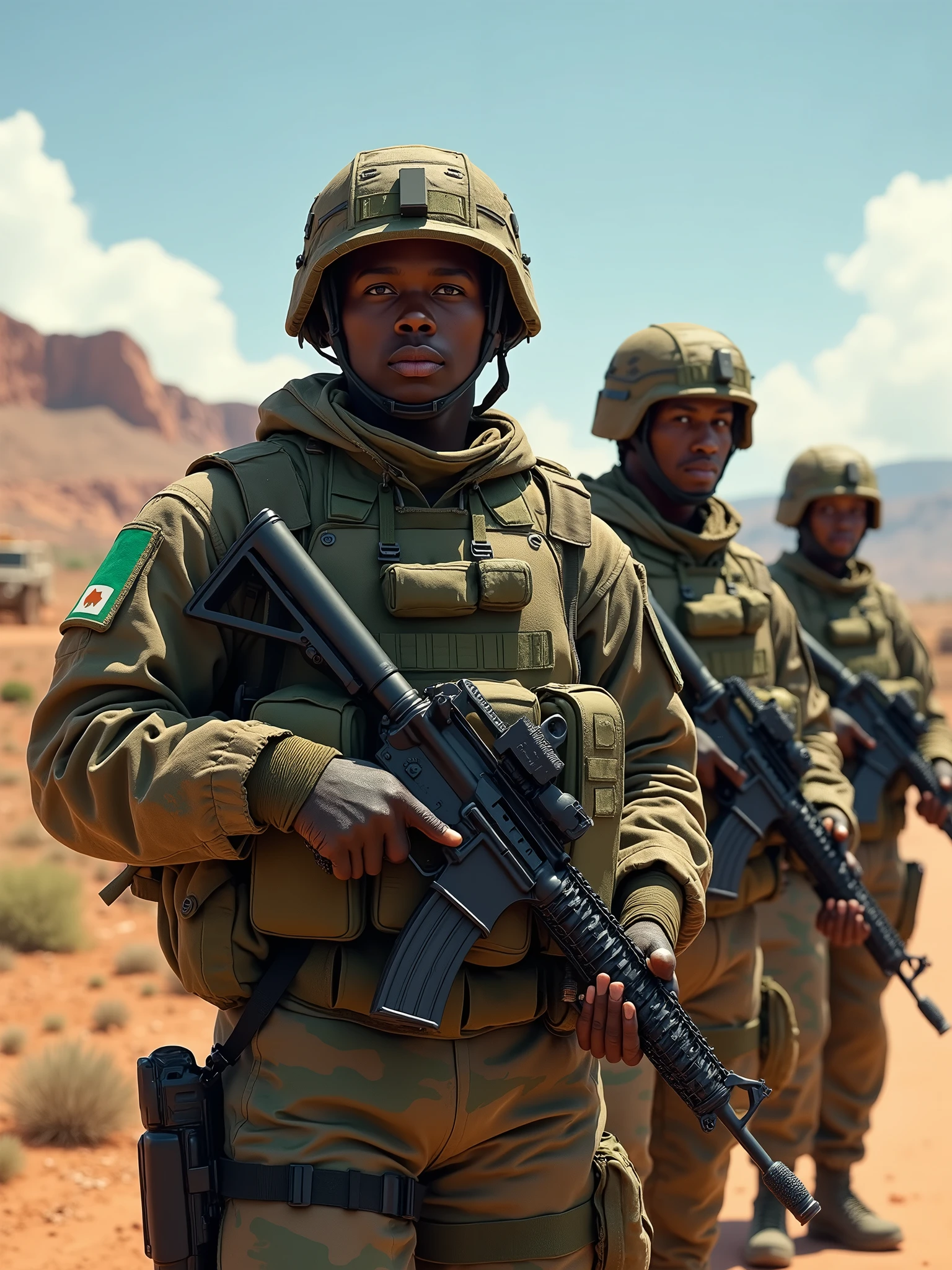 Create a Burkina Faso military