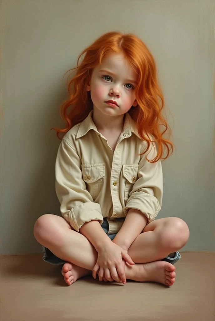 Make A Redheaded Child Sitting Leaning Against Something Facing make-a-redheaded-child-sitting-leaning-against-something-facing