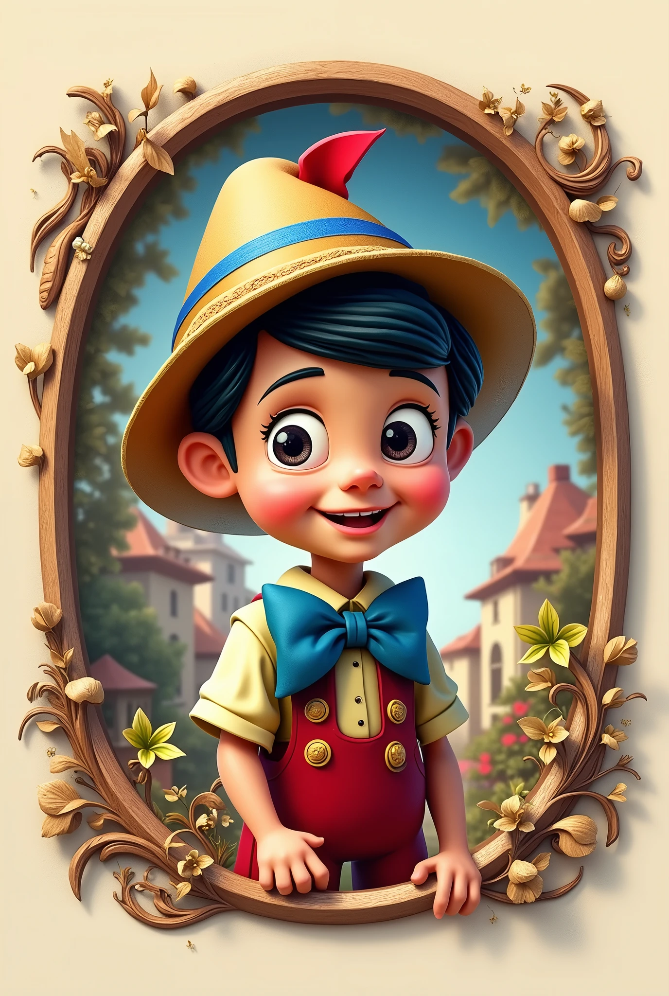 โลโก้รายการ who is pinocchio