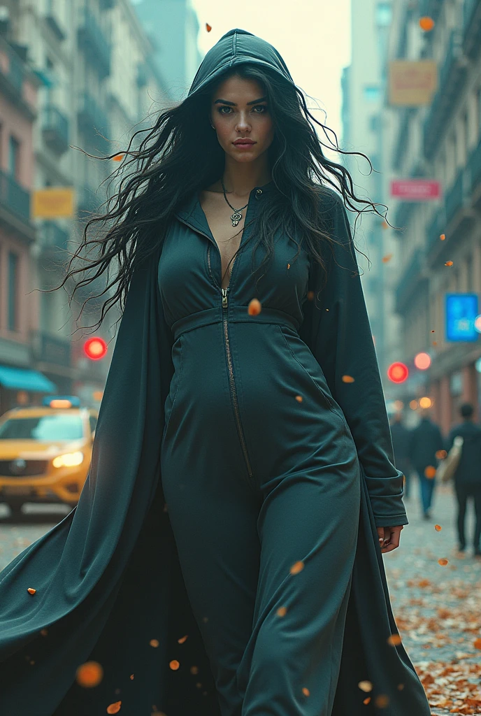 (masterpiece), (4k), (fujiflm), (16k), (CanonCamera) , Visually captivating artwork, with skillful use of color, composition, and light. Innovative artwork, showcasing unique and imaginative concepts, ((Colourful Elements)) , (C-Cup Breast Medusa Fully Naked) hyper-detailed photo realistic , detailed , (wearing long dark grey hoodie) , Emotionally resonant artwork, effectively conveying a narrative, Momentum-aligned artwork, ((distance Shot)) , reflecting a sense of movement and progress. Skillfully crafted artwork, demonstrating meticulous detail and technique. 