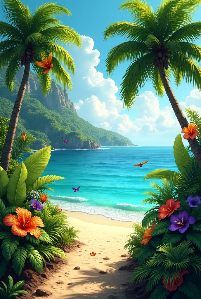 I want a tropical image