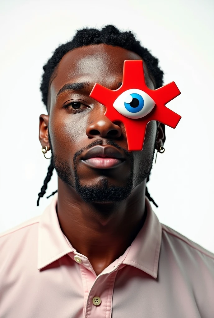 the eye emoji to the left of the frame and next to it a red cut sign and next to the red cut sign a picture of the rapper future with a white background plain