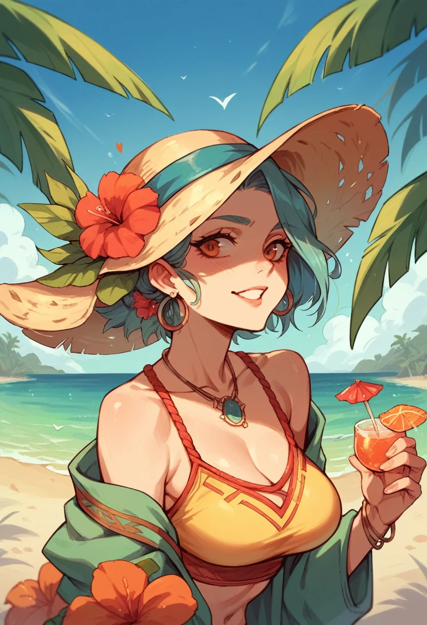 I want a tropical image