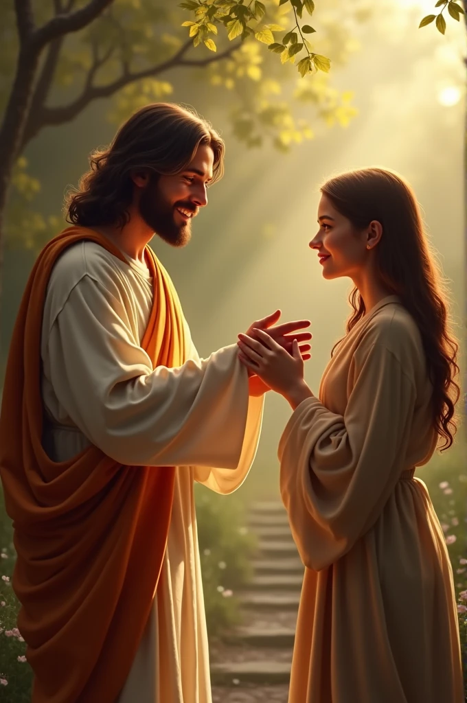 Jesus as a friend with a person