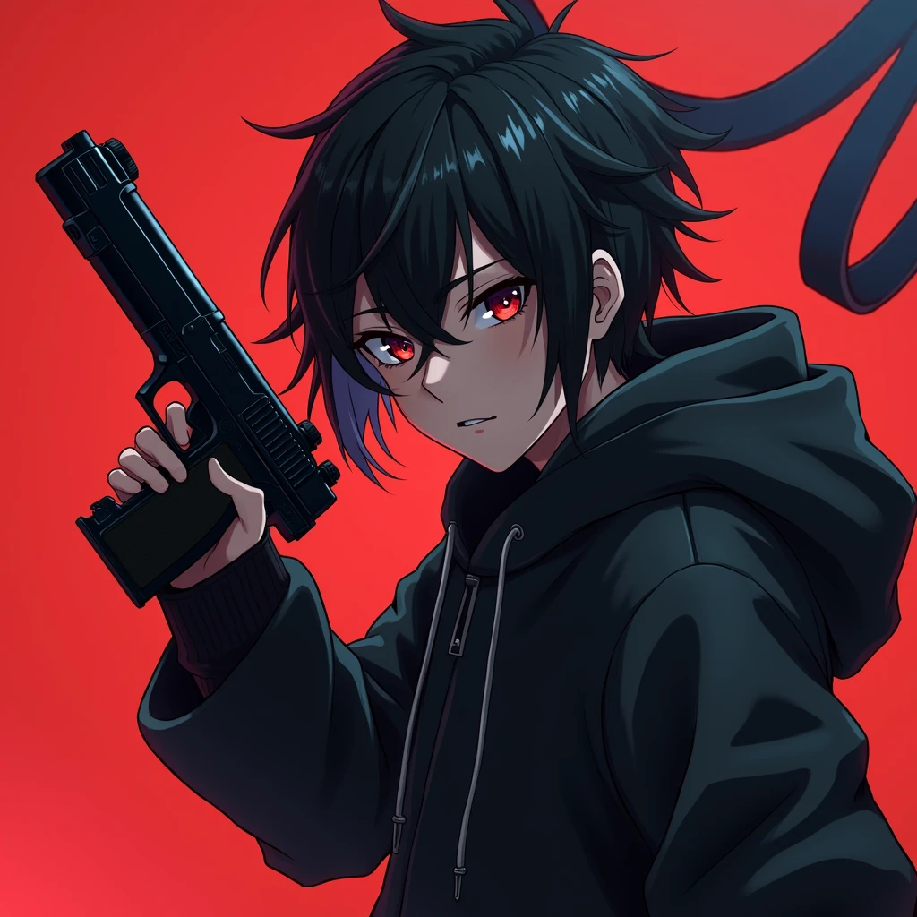 anime assassin male with a gun cool wallpaper
