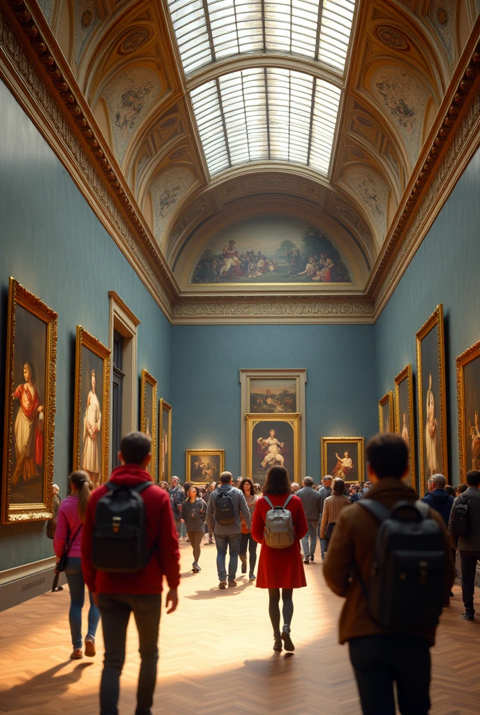 Parisian museums and their paintings