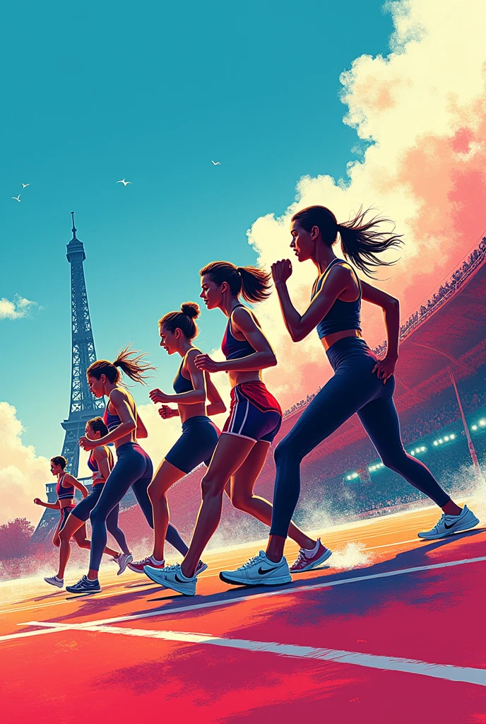 The Paralympic Games in Paris 2024 in an artistic way 