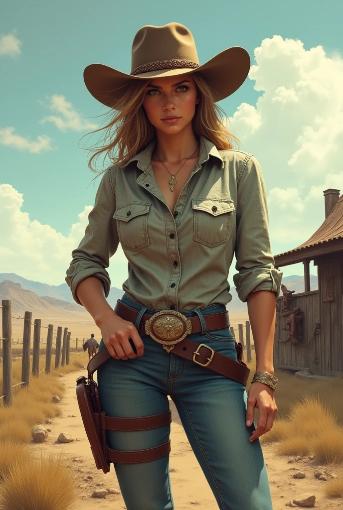 Cow girl